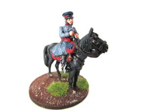 A15 FRANCO PRUSSIAN WAR - PRUSSIAN COMMAND MODEL 28MM WELL PAINTED METAL - Picture 1 of 2