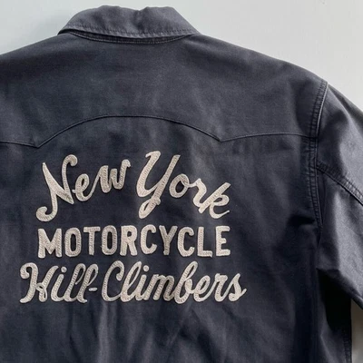 Used 2017 RRL Ralph Lauren Ralston Jacket Size M Black Length 59cm - Image 1 of 4