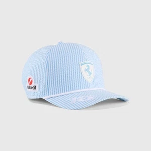 Sombrero Scuderia Ferrari F1 2025 Charles Leclerc SE Monaco GP Teniente Azul - Imagen 1 de 4