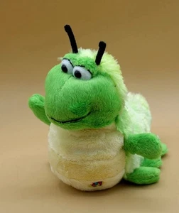 Ganz Webkinz Caterpillar 9" Plush Green Worm Stuffed Animal Toy HM434 NO CODE - Picture 1 of 5