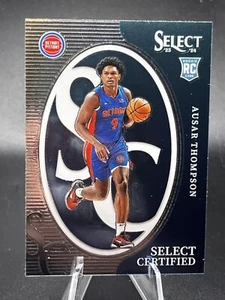 2023-24 Panini Select Ausar Thompson Select certificado novato Detroit Pistons #11 - Imagen 1 de 2