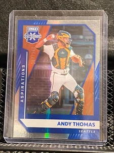 Andy Thomas 2021 Elite Aspirazioni Extra Blu #'d/249 - #144 Mariners - Foto 1 di 2