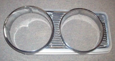1969 Chrysler Newport Left LH Chrome Headlight Bezel Trim Molding Used OEM 69 - Изображение 1 из 2