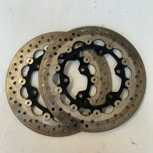 Hyosung GV650 Aquila EFI 2009 Front disc brake rotor pair rotors left right - Picture 1 of 3