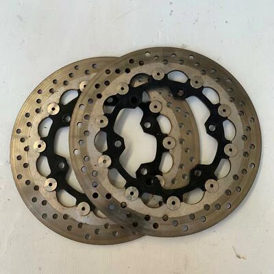 Hyosung GV650 Aquila EFI 2009 Front disc brake rotor pair rotors left right - Image 1 of 3