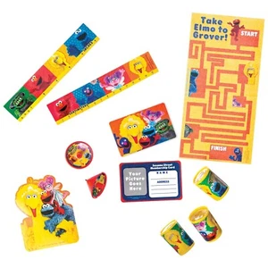 PAQUETE FAVORITO SESAME STREET Everyday MEGA MIX (48) ~ Fiesta de cumpleaños Goody Loot - Imagen 1 de 1