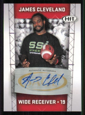 2011 SAGE HIT AUTO #70 James Cleveland - Image 1 of 2
