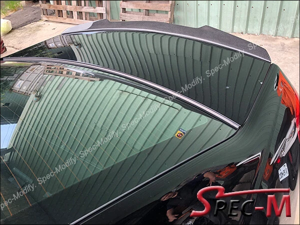 DP Style CF Carbon Fiber Trunk Spoiler For 10-15 W212 E350 E500 E550 E63 AMG 4Dr - Image 1 of 4