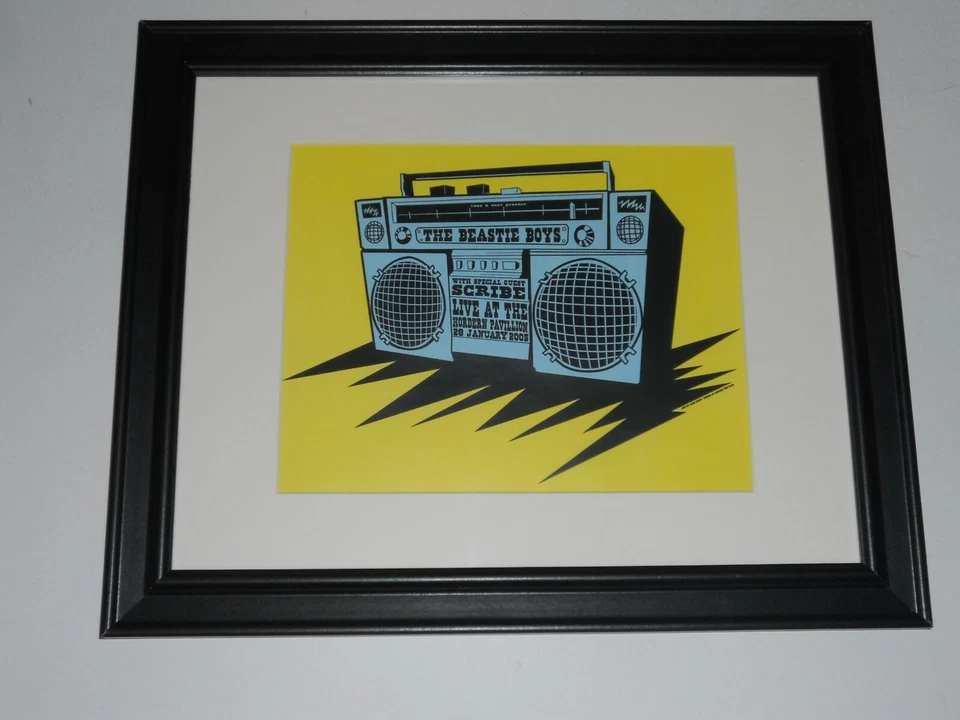 Framed Beastie Boys Live at Hordern Pavillion Australia 2005 Tour Bill 14"x17" - Image 1 of 1