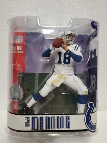 2007 Peyton Manning Indianapolis Colts #18 NFL McFarlane Series 15 NIB Cover