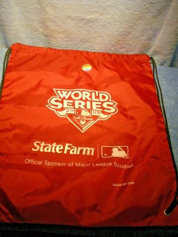 2009 PHILLIES WORLD SERIES BACKPACK Cover