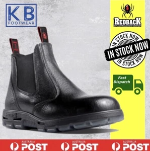 Redback USBBL Work Boots Elastic Side Steel Toe Cap Safety Boots Bobcat NEW - Picture 1 of 1