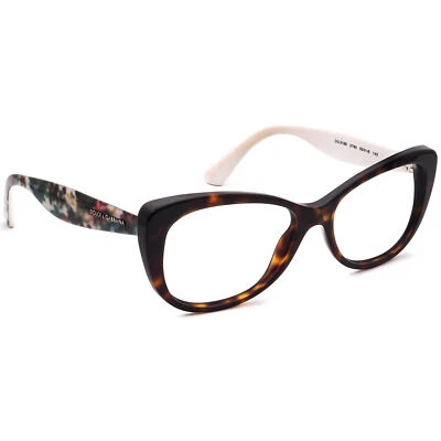 Dolce & Gabbana Anteojos DG 3166 2783 Tortuga/Floral Ojo de Gato Italia 53[]16 140 Foto 1 de 4