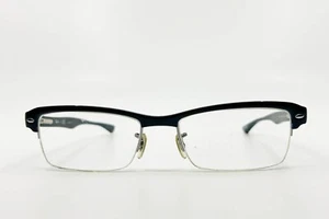 Ray-Ban RB 7014 5246 Eyeglasses Frames Black Half Rim   54-18-140  2607 - Picture 1 of 7