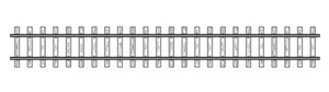 Bemo 4294037 gerades Gleis, 166 mm Spur H0m Code 70 - Picture 1 of 1