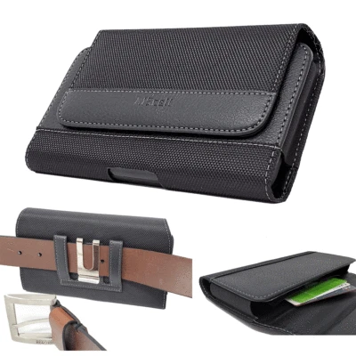 XL Carrying Case Pouch Metal Clip Holster For Ulefone Power Armor Rugged Case - Image 1 of 4