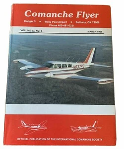 International Comanche Flyer Wiley Post Airport Bethany OK March 1996 Pilot Fly - Picture 1 of 2