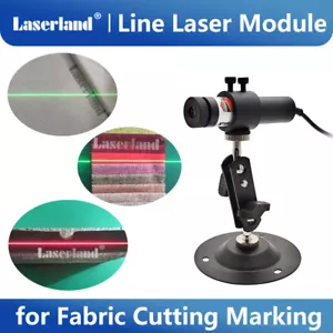 Grüne Linie Laser Stoff Schneiden Nähen Markieren Locator Sägewerk Maschine - Bild 1 von 17