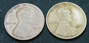 1927 P Lincoln Penny - Bild 1 von 6