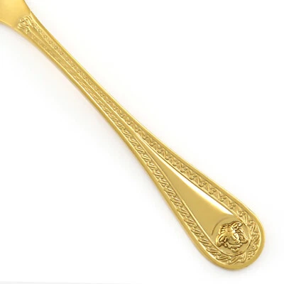 Rosenthal MEDUSA Gold Plated 24K Versace Face Silverware CHOICE Flatware