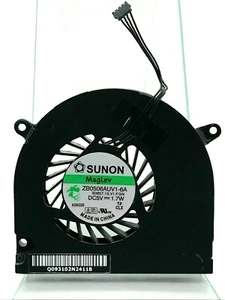 Apple A1278 MacBook Pro 13" Aluminum Unibody SUNON MagLev ZB0506AUV1-6A FAN  - Afbeelding 1 van 1