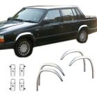 VOLVO 740 760 wheel arch trims styling chrome set 4 pcs front rear wings '82-92
