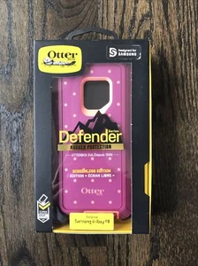 Otterbox Defender Case + Holster For Samsung Galaxy S9 - Coral Dot/Pink/Purple - Photo 1 sur 2