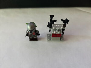 Lego Mandalorian Minifigure Christmas themed