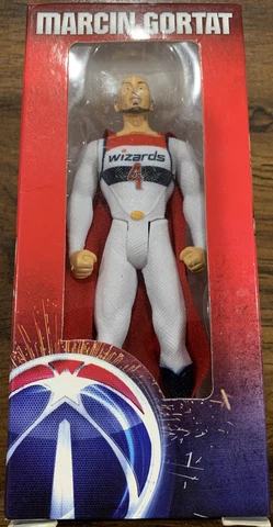 Marcin Gortat 3.75" Super Hero Action Figure Figurine NBA Washington Wizards Cover