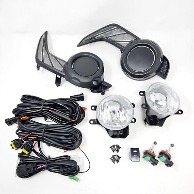 Juego de luces antiniebla y bisel LED blanco DRL ámbar señal para 4Runner 2014-2023 Foto 1 de 4