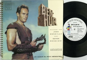 "BEN-HUR" Raconté par Jean DESAILLY (Livre-disque 33t 25cm original français) EX - Imagen 1 de 12