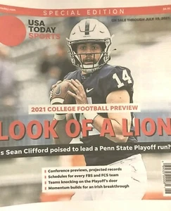 PENN ST NITTANY LIONS SEAN CLIFFORD 2021 USA TODAY COLLEGE FOOTBALL PREVIEW - Bild 1 von 1