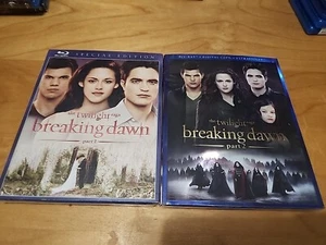 The Twilight Saga: Breaking Dawn, Part 1, 2 (Blu-ray, 2013, SLIPCOVER) Brand New - Picture 1 of 6