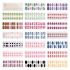 Nail Art Stickers for Manicure Nail Decals Foil Stick-On Decorative Accessories