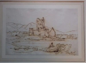 ROSS CASTLE KILLARNEY IRLAND C1820 - Bild 1 von 1