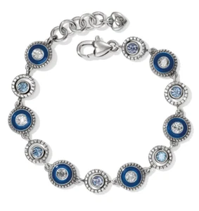 Brighton Halo Finsternis blau Kristall Armband neu ohne Etikett $72 - Bild 1 von 3