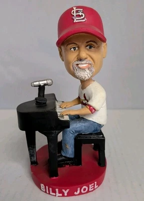 Bobblehead Noche Temática Billy Joel Cardenales de San Luis (2017) Piano Man Busch B8 Foto 1 de 4