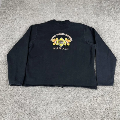 Chaqueta Harley Davidson para mujer 2XL negra Pacific Hawaii cremallera completa motocicleta Foto 1 de 4