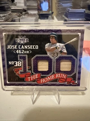 2024 Leaf The Home Runs Jose Canseco Oakland A's 4/15 Juego ¡¡Bate Usado!! 🔥🔥 Foto 1 de 2