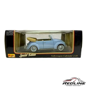 π©πͺπ©πͺMaisto Special Edition Volkswagen Cabriolet 1951 Blue 1:18π©πͺπ©πͺ - Picture 1 of 6