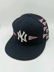 New York Yankees New Era Spike Lee Hat Cap Size 7 1/4 Black Wool 59 Fifty - Picture 1 of 16