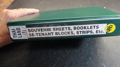 Colección Stampsweis Tailandia MNH en libro est 72 artículos 717a//1657a Foto 1 de 4