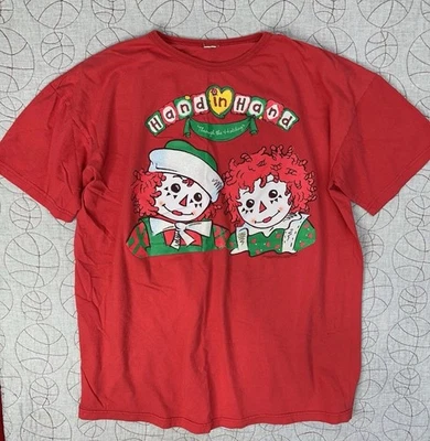 Camisa De Colección Snowden & Friends Raggedy Ann Andy 1998 Mano en Mano Talla Única Foto 1 de 4