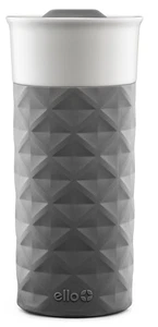Ogden Keramik Travel Mug mit spritzwassergeschütztem Schiebedeckel und Schutzsili... - Bild 1 von 5