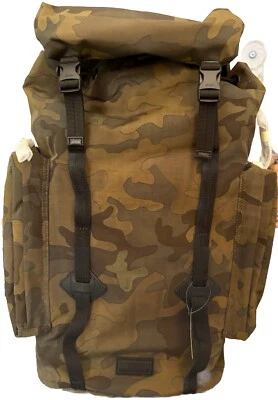 RARO! ¡Vintage! Mochila Polo Ralph Lauren Camuflada City Explorer Logo Linterna Llavero Foto 1 de 4