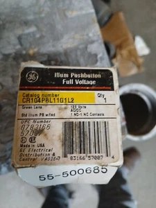 General Electric CR104PBL11G1L2 Pushbutton Illum. GE - Picture 1 of 2