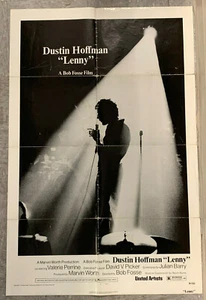 1974 MOVIE POSTER *LENNY* DUSTIN HOFFMAN 27X41" 1-SHEET ORIGINAL VINTAGE - Picture 1 of 6