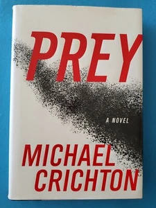 PREY A NOVEL BY MICHAEL CRICHTON BOOK HARDBOUND FIRST EDITION 2002 HARPERCOLLINS - Picture 1 of 3