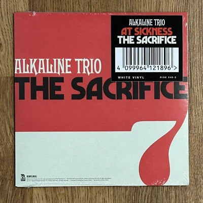 Alkaline Trio The Sacrifice White color vinyl 7" record New Sealed - Image 1 of 3