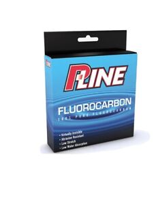 P-Line 100% Pure Fluorocarbon Clear Fishing Line 250 Yards - 6 Lb. Test